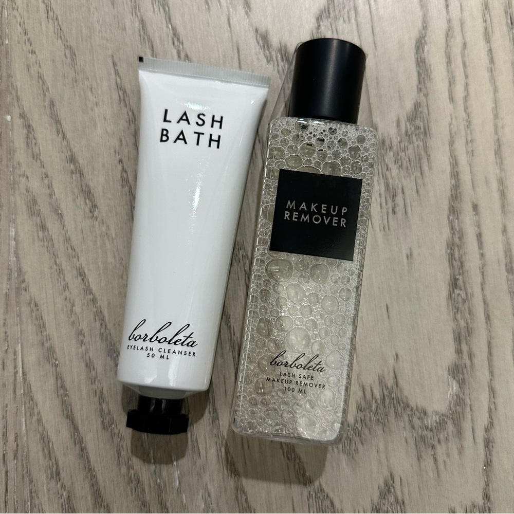 BORBOLETA BEAUTY Makeup Remover and Lash Bath, New Sealed